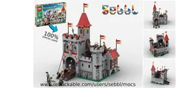 7946: Lion Knight's Castle - 100% Parts Used!