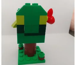 Green Bird House