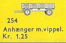 1:87 Bedford Flatbed Trailer