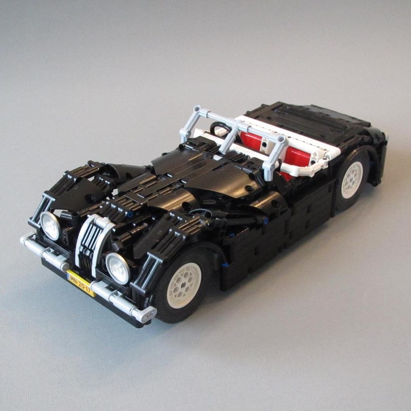 Lego Classic Jaguar Roadster RC version