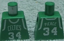 Torso NBA Boston Celtics #34 Pattern