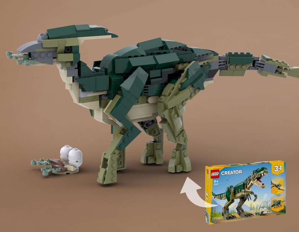 Lego Parasaurolophus