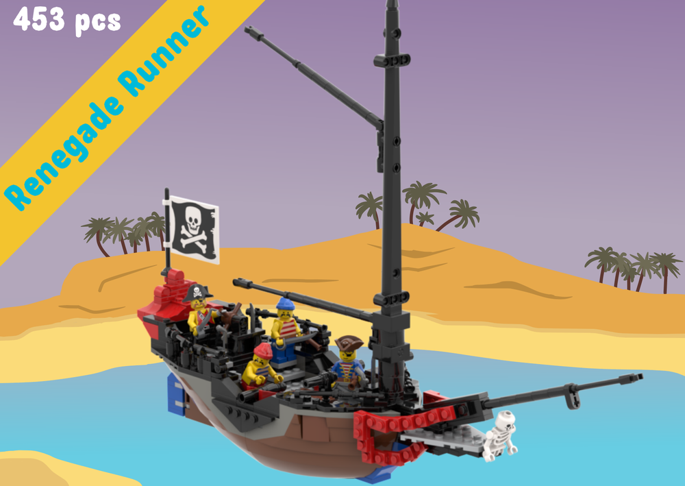 Lego Renegade Runner (6268) Remake