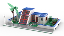 Lego Island Artist's Bungalow - Modular