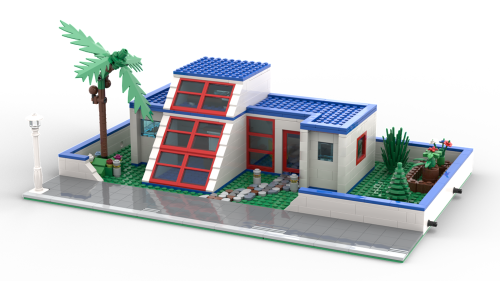 Lego Island Artist's Bungalow - Modular