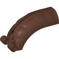 Lego Large Figure Back Cover with Groove (Rahkshi) / Pearl Brown