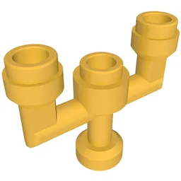 Candlestick / Pearl Gold
