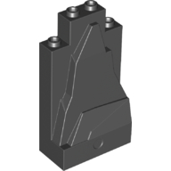 Lego Rock Panel 2 x 4 x 6 / Black