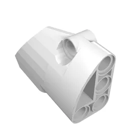 Technic Panel Fairing #2 Small Smooth Short, Side B / White