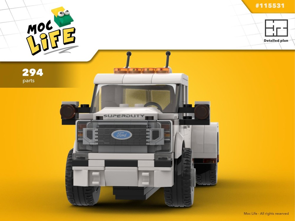 Lego Ford F-450 quad cab dually