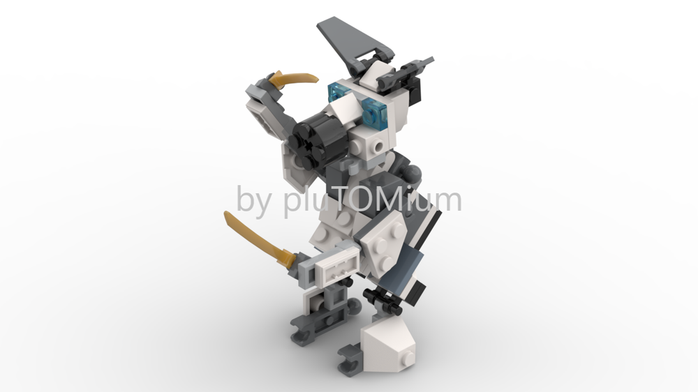 Lego Ninja Dog (LEGO 30591 Alternate)