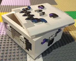 Halloween skeleton box