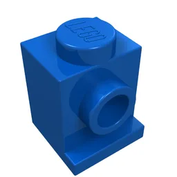 Brick Special 1 x 1 with Headlight / Blue