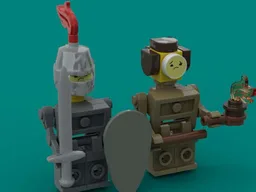 Minifigure brickbuild