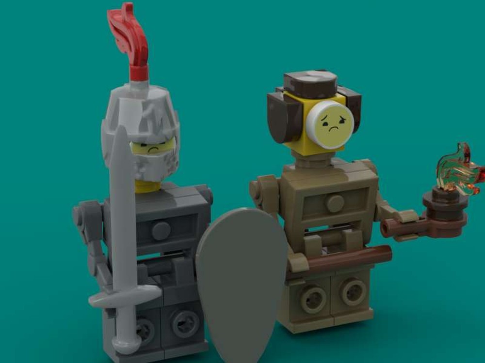 Lego Minifigure brickbuild