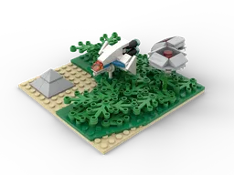 Shmup Micro Diorama Solvalou