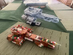 Gingerbread Stargate Daedalus Battlecruiser