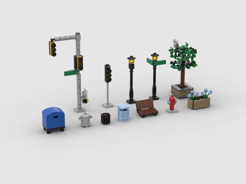 Lego City Street Details