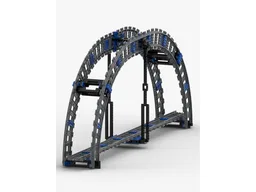 Archbridge with tracks