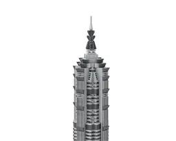Jin Mao Tower 1:800 Scale
