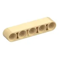 Technic Beam 1 x 5 Thick / Tan