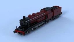Custom 4-6-4 Steam locomotive