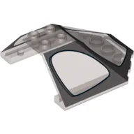 Windscreen 6 x 6 x 2 Canopy with Grievous Star Fighter Print / Trans-Brown