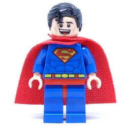 Superman with Large Open Mouth Smile