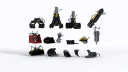 Lego 42053 EW160E attachment upgrade