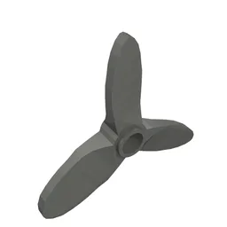 Propeller 3 Blade 5.5 Diameter with Hole for Technic Pin / Dark Bluish Gray
