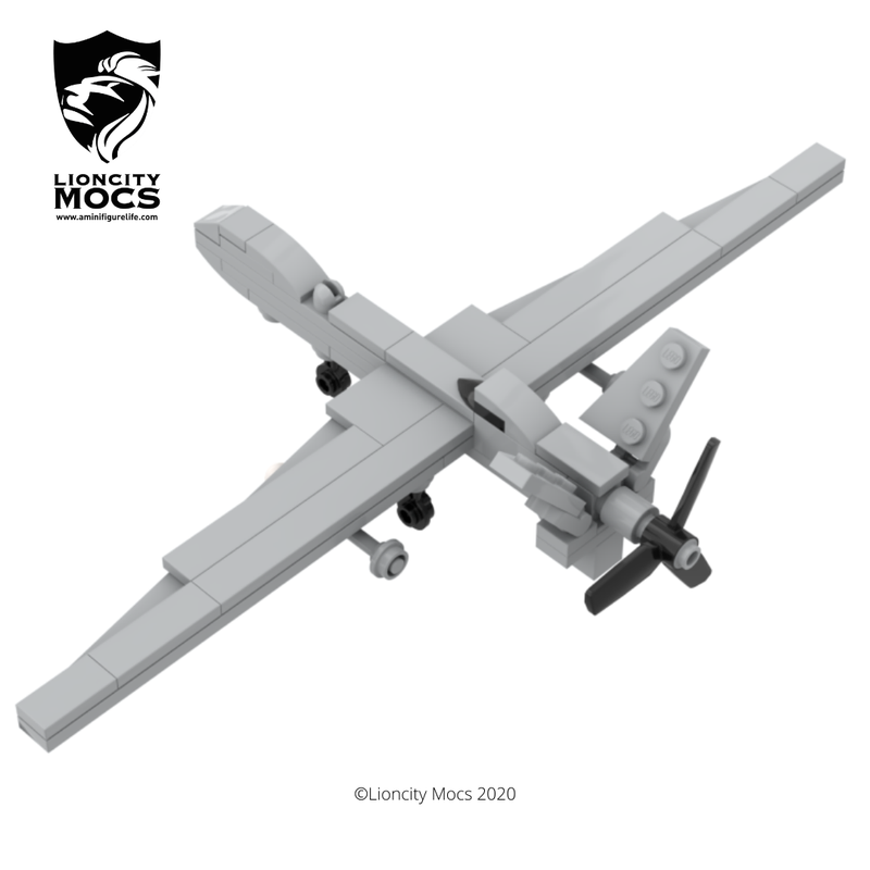 Lego MQ-9 Reaper UAV Mini MOC