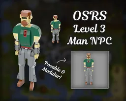 (OSRS) Lvl 3 Man NPC