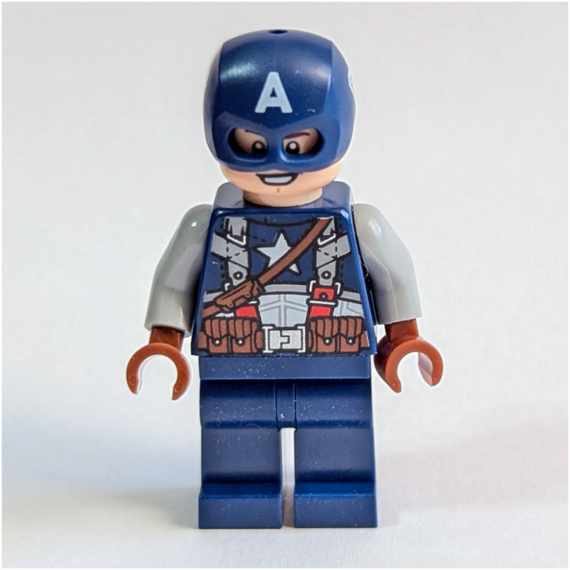 Lego Captain America, Light Bluish Grey Arms