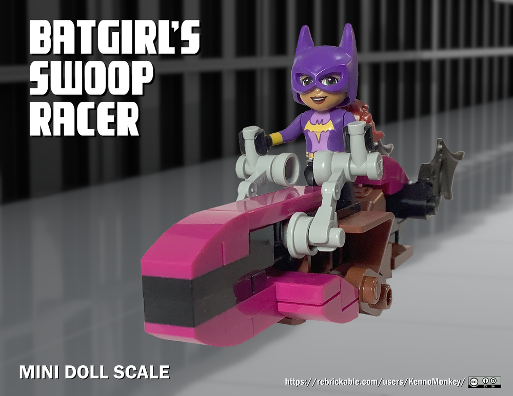Lego Batgirl's Swoop Racer