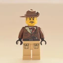 Johnny Thunder with Tan Pants with Pockets