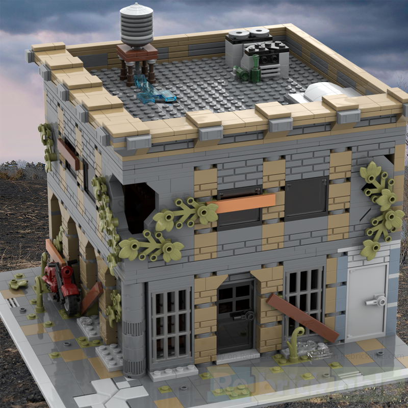 Lego Modular abandoned gunshop