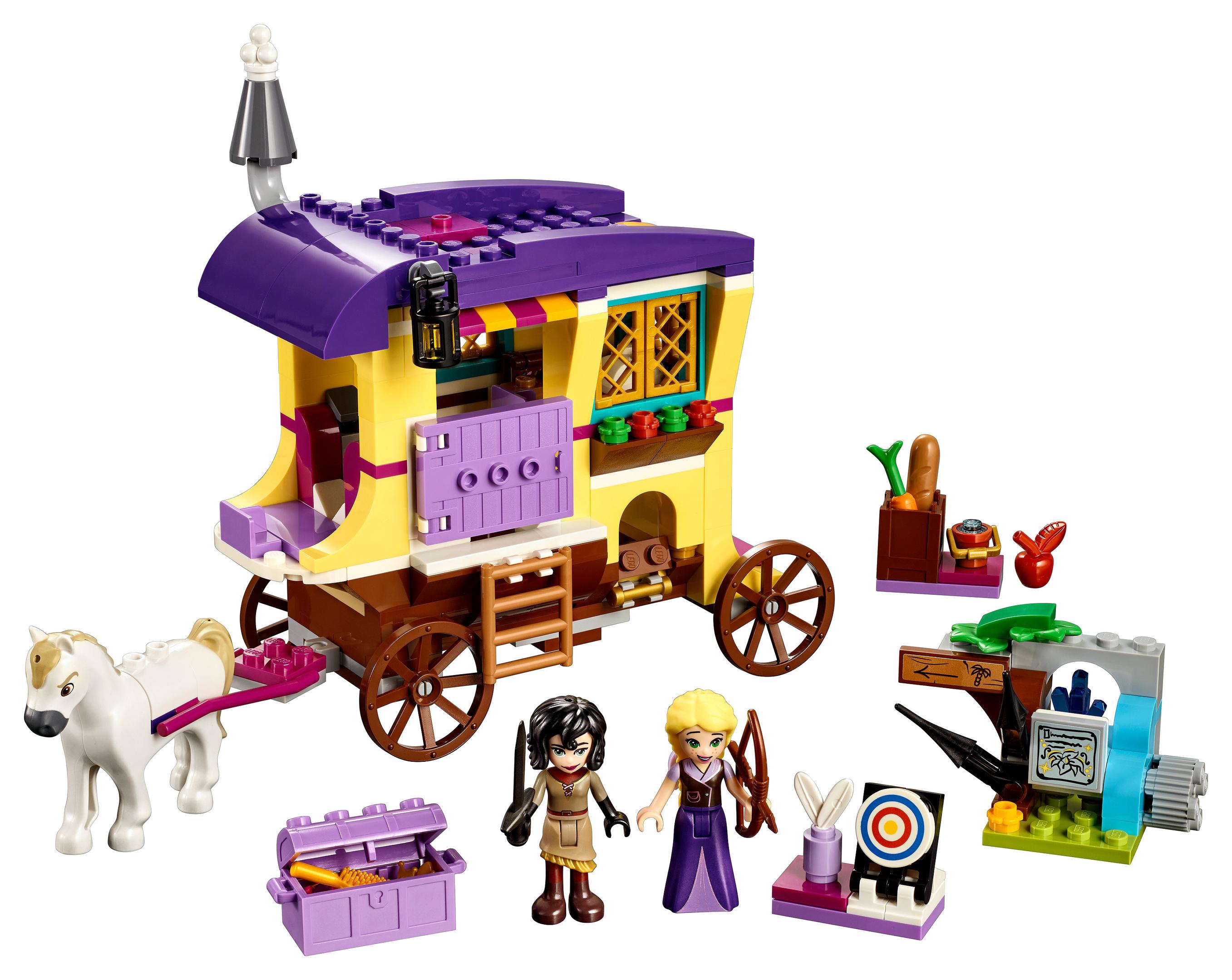 Lego Rapunzel's Travelling Caravan