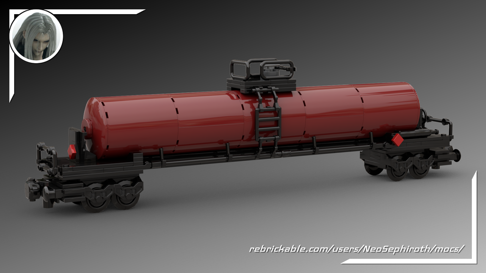 Lego US fuel tank wagon