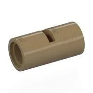 Technic Pin Connector Round [Slotted] / Dark Tan