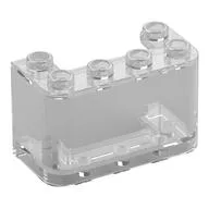 Windscreen 2 x 4 x 2 Vertical / Trans-Clear