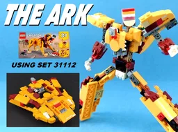 Transformer "The Ark" from LEGO Creator set 31112: Wild Lion