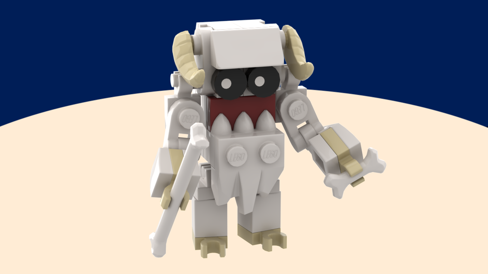 Lego "The Yeti" - Hoth Snow Wampa Monster