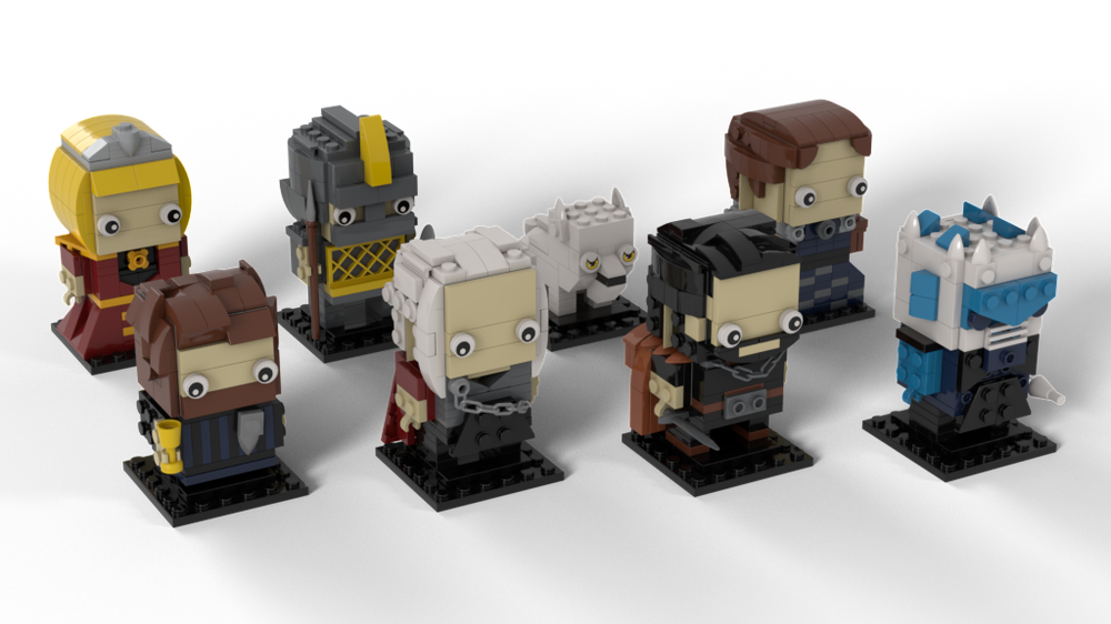 Lego Game of Thrones - Brickheadz - All my characters