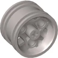 Wheel 30.4 x 20 with 3 Pinholes / Metallic Silver