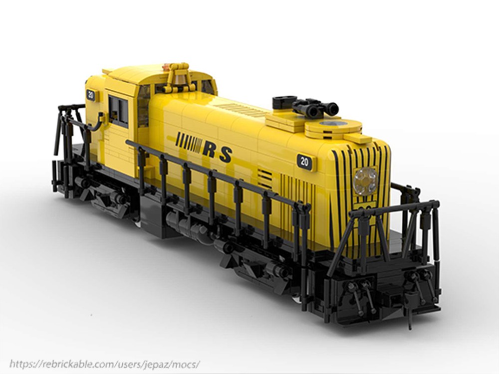 Lego Alco RS-2 Roberval and Saguenay Railway Company