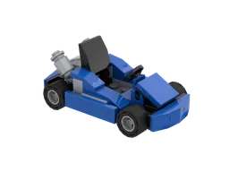 Blue kart