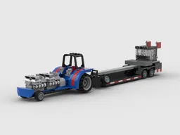 Modified Pulling Tractor