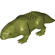 Creature Body Part, Dewback Body, Claws and Short Tail, with Large Eyes Print / Olive Green