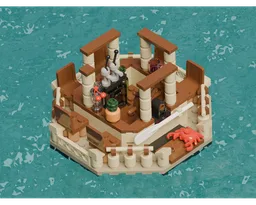 Floating Tiki Bar