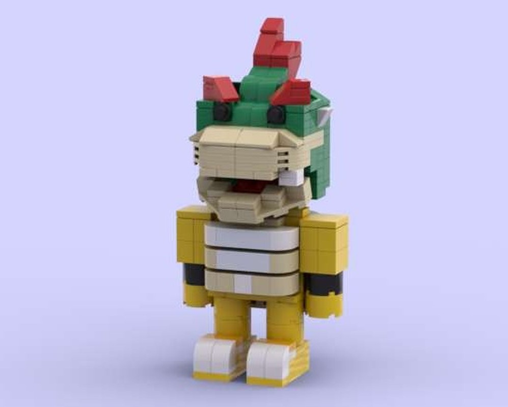 Lego Bowser Jr. articulated